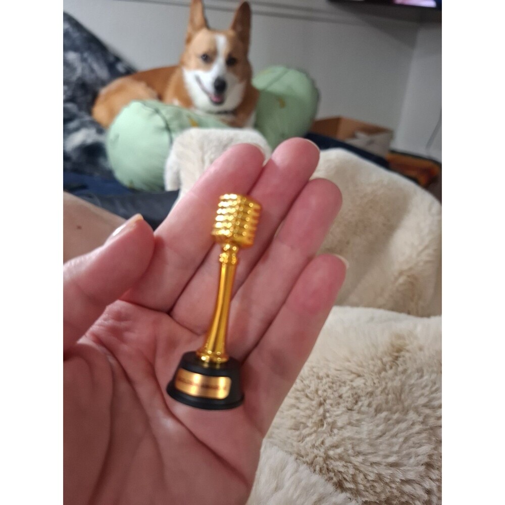 NEW ZURU Mini Brands: Really Works Vinyl Series 1 - Golden Microphone